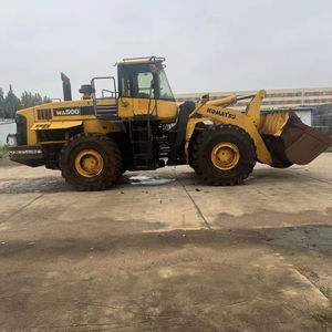 Chargeuse sur pneus Komatsu d'occasion, moteur diesel, pompe hydraulique ENERPAC, capacité nominale de 15 tonnes, importée du Japon, haute qualité - Product Image 1