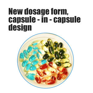 Complément alimentaire de haute qualité en gélules à double couche, nouvelle forme posologique, capsules dans des capsules, stimule le système immunitaire, gélules - Product Image 4