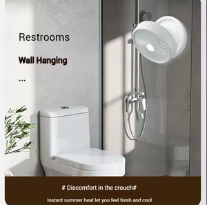 Wholesale Home Small Mini Chargeable Portable <b>Foldable</b> Rechargeable Desktop <b>Desk</b> Table Fan With Battery and Led Light - Product Image 4