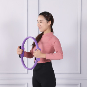 Nouvelle bague de Pilates en fibre de verre EVA pour le fitness, la beauté, le yoga, pour affiner la taille, étirer l'abdomen et l'équipement de musculation - Product Image 5