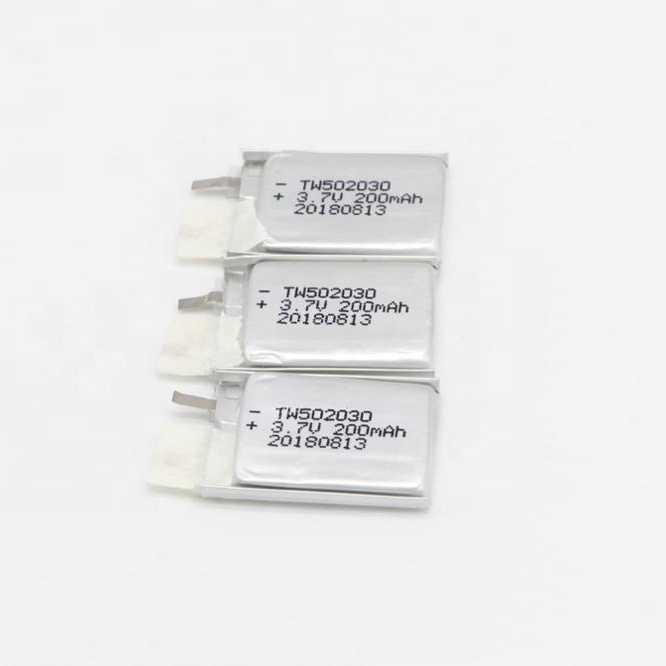 502030 200MAh 3.7V Linh Hoạt Năng Lượng Mặt Trời Không Thấm Nước Yks Lithium Polymer Pin Tế Bào Gói Sạc Với Kc