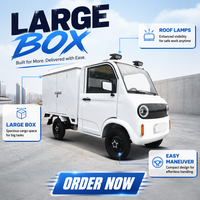 Mini-camion électrique personnalisé, véhicule utilitaire léger à énergie nouvelle, véhicule commercial électrique, voiture électrique