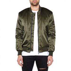 Chaquetas de Satén Sedoso para Hombre, Disponibles en Stock, Resistentes al Viento y Suaves, para Hombres, Mujeres y Niños, Chaquetas Bomber Varsity de Satén, Venta al Por Mayor de Invierno - Product Image 3