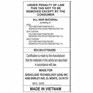 Home Theater grigio portabicchieri reclinabili manuali con deposito in pelle di pelle - Product Image 1