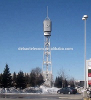 Torre de paisaje de antena de poste de telecomunicaciones de acero de alto mástil