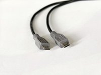 Kabel USB mikro ke USB mikro OTG pria, kabel Transfer Data kecepatan tinggi sinkronisasi pria KE pria