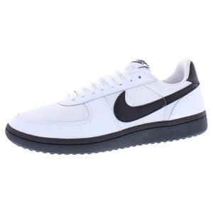 Zapatos Unisex Nike Field General de Cuero, Color Blanco, Negro y Vela, Estilo Baloncesto - Product Image 1