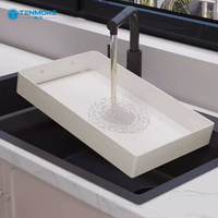 Tiroir de rangement coulissant sous évier multi-tailles (sans perçage) pour armoire de cuisine – Organisateur pour épices, casseroles et ustensiles