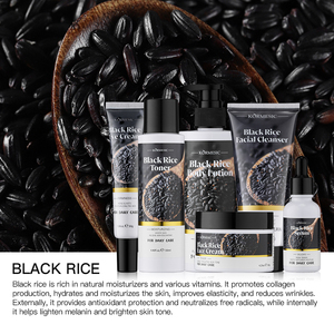 Tónico Facial de Arroz Negro KORMESIC, 130 ml, Blanqueador, Iluminador, Hidratación Duradera, Equilibrio Agua-Aceite, Para Cuidado Diario - Product Image 3