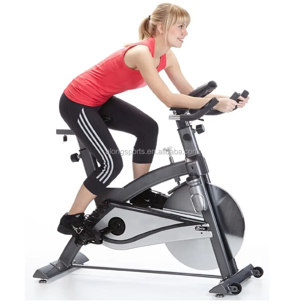 Indoor Cycling Bike Spinning Hometrainer Cardio Trainer Vet Brander Gym Workout Spin Fiets Met Nieuwe Ontwerp