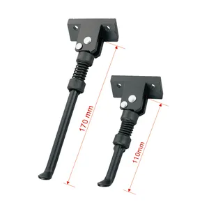 YT <span class=keywords><strong>Kickstand</strong></span> Sepeda Gunung Lipat, Bagian Pit Tugas Berat Hitam Belakang Non Slip Dapat Disesuaikan - Product Image 1