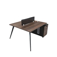 Mobilier de bureau moderne 4 personnes bureau poste de travail cloisons table poste de travail
