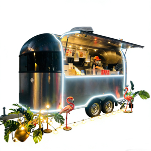 Remolque de Comida Multifuncional de Acero Inoxidable de 16.4 Pies, Totalmente Equipado, Contenedor Prefabricado, Cocina Móvil para Venta de Comida y Dulces, 2025 - Product Image 2