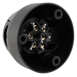 Prise ronde en PVC à 7 broches de haute qualité pour des connexions fiables - Product Image 3