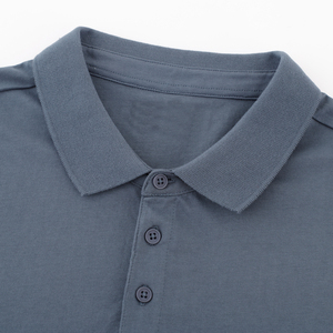 Camiseta Polo de Manga Corta para Hombre, Estilo Diario, de Lana Merino de Alta Calidad, Suave al Tacto - Product Image 3