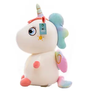 Fabrika toptan özelleştirme unicorn peluş oyuncaklar sıcak satış dolması hayvan oyuncaklar