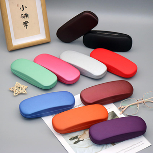 Estuche Rígido Rectangular para <span class=keywords><strong>Gafas</strong></span> de Sol, Personalizado, de Cuero PU Colorido, con Logotipo - Product Image 4