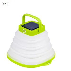 NPOT Foldable Portable Camping Lights outdoor Light LED 50 15 ABS for Tent New Arrival Rechargeable Solar Lantern waterproof