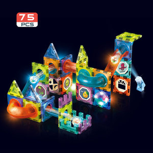 Meilleures ventes : Kit <span class=keywords><strong>de</strong></span> <span class=keywords><strong>construction</strong></span> <span class=keywords><strong>magnétique</strong></span> DIY <span class=keywords><strong>Magic</strong></span> Magnet Paradise avec perles lumineuses, circuit <span class=keywords><strong>de</strong></span> billes <span class=keywords><strong>magnétique</strong></span>, 49 pièces pour enfants - Product Image 6