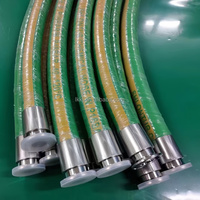 Tuyau en silicone tressé flexible, résistant à la chaleur, haute pression, durable, pour le transport de lait, de jus, de bière, de qualité alimentaire