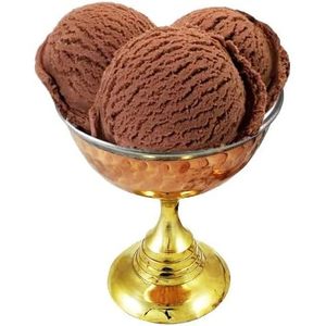 PARIJAT-Cuenco artesanal de acero inoxidable para helados, cuenco con soporte, vajilla elegante para postres y decoraciones de fiesta - Product Image 5