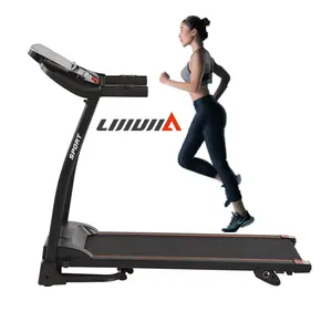 Lijiujia Điện Trang Chủ Máy Tập Thể Dục Siêu 10KMH Tốc Độ Marathon Giảm Béo 3 Cấp Độ Nghiêng Chạy Máy Mini Folding Treadmill