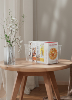 Conteneur de stockage alimentaire multifonctionnel empilable rectangulaire en PET moulé par injection pour la cuisine et la salle de bain, légumes et fruits