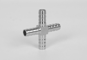 Venta al por mayor 304 de acero inoxidable tipo cruz a través de la Junta pagoda bambú verde cuatro vías accesorios de cánula rápida - Product Image 6