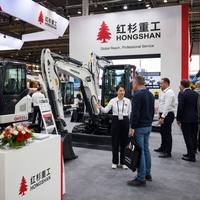 Mini-excavatrice sur chenilles de 1,5 tonne, 1,8 tonne, 2,5 tonne, moteur diesel CE, pour aménagement paysager, vente directe usine, fabricant