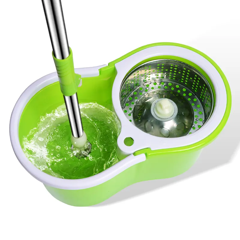 2021 Best Selling Household Spin Mops Manufacture Magic 360 Degree Lazy Mop With Stainless Steel Bucket Cleaning Floor Mop Set