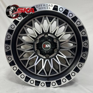 Jantes tout-terrain SKA 16 17 18 19 pouces en alliage d'aluminium PCD 5x108/114.3/127/150 6x114.3/139.7, <span class=keywords><strong>moyeu</strong></span> de roue modifié de haute qualité - Product Image 1