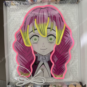 Anime <span class=keywords><strong>Demon</strong></span> LED <span class=keywords><strong>Neon</strong></span> Lights Sexy Girl Lámpara acrílica con impresión UV Decoración para el hogar Letrero electrónico Personaliza tus propias imágenes - Product Image 3