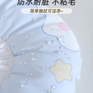 Pet Trainer <b>Collar</b> Soft Cotton <b>Waterproof</b> Cartoon Clouds Pattern For <b>Dogs</b> Cats Neck Protection - Product Image 5