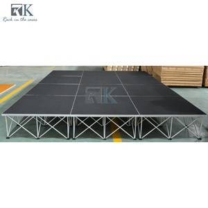Pista de baile portátil, moderna, brillante, mate, blanca y negra - Product Image 6
