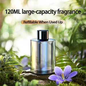 <span class=keywords><strong>Diffuseur</strong></span> de Parfum Intelligent Portable et Rechargeable pour Voiture, Bouteille en Verre de Luxe 120 ml Rechargeable pour Parfum d'Ambiance - Product Image 3