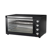 Four à pain miniature électrique commercial à piles, 10 L, en acier inoxydable, avec minuterie numérique, classe C en termes d'efficacité énergétique, pour pizzas