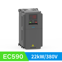 Variador de Frecuencia EC590 Trifásico 380V 22kW, Inversor de Frecuencia AC, VSD, VFD