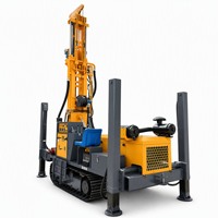 Machine de forage de puits d'eau géothermique, équipement de forage hydraulique diesel, machinerie minière pour l'extraction d'eau