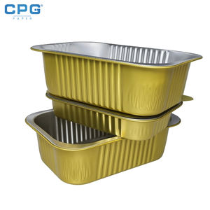 Recyclable Aluminum <b>Foil</b> Food Storage Containers 1800ml Family Meal Takeout Disposable Aluminum <b>Foil</b> Tray - Product Image 1