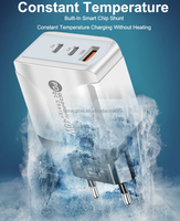 40w EU US UK Charging Head 2PD + USB Charger PD Phone Charger Type-c Adapter pour iphone 17 16 15 14 13 12