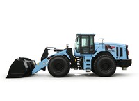 Chargeuse frontale électrique SANY SW966E, robuste, 6,8 tonnes, godet de 4,5 m3, chargeuse sur pneus de 23 200 kg pour l'exploitation minière et les carrières