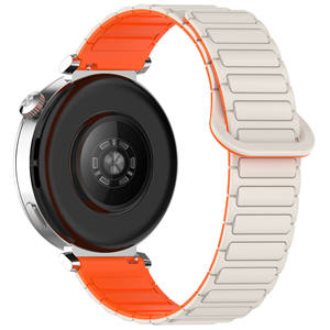 Correa de Reloj de Silicona con Bloques de Color a la Moda para <span class=keywords><strong>Huawei</strong></span> Watch <span class=keywords><strong>GT</strong></span> 5/<span class=keywords><strong>GT</strong></span> 5 <span class=keywords><strong>Pro</strong></span>, Correa Deportiva Suave para Hombre y Mujer - Product Image 2