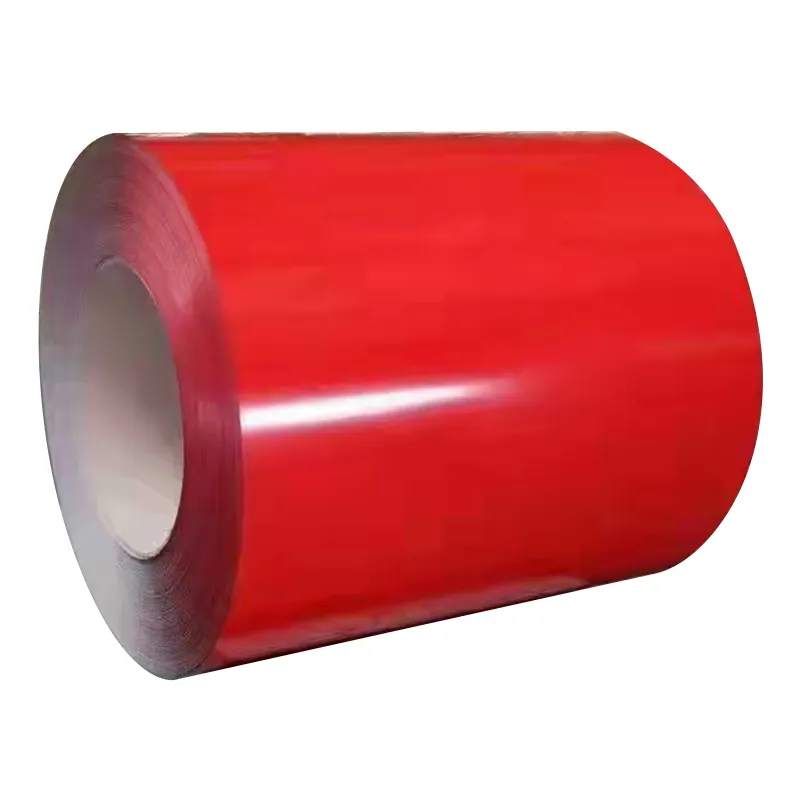 Beschichtete farbig lackierte Metall walzen farbe Verzinkte Zink beschichtung PPGI PPGL Stahls pule/Bleche in Spulen