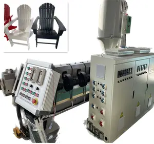 Пенообразующая машина для производства профилей HDPE, производственная линия стульев Adirondack HDPE