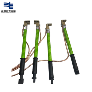 CHINA SOUTHERN POWER GRID Cable <span class=keywords><strong>de</strong></span> Tierra Portátil <span class=keywords><strong>de</strong></span> Alta Tensión, Varilla <span class=keywords><strong>de</strong></span> Tierra/Cabezal <span class=keywords><strong>de</strong></span> Conexión <span class=keywords><strong>de</strong></span> Latón Integrado - Product Image 2