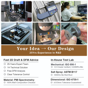 Tornillos de seguridad antirrobo de cabeza cuadrada con ranura oculta, métricos personalizados M3 M4 M5 M8 M9 M12, de acero inoxidable SS316 - Product Image 5