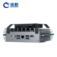 Intel 12th Gen N150 N100 Seguridad de red Mini PC 6X2,5 Gb Lan POE N300 N305 1 * DDR5 1 * COM X86 Router PfSense Firewall Mini PC