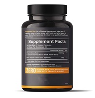 Cápsulas de raíz de maca de etiqueta privada de alta calidad Suplementos de hierbas en negro rojo amarillo para adultos No para mujeres embarazadas