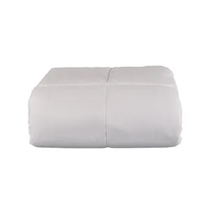 High quality hotel king size ultrasonic microfiber down washed cotton quilt