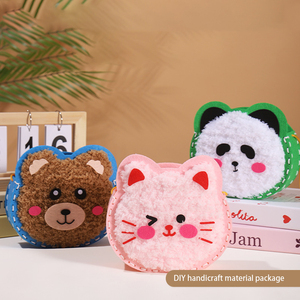 ชุดเย็บผ้าสัตว์น่ารัก DIY ชุดเย็บกระเป๋าและกระเป๋าถือของคุณเอง ชุดเย็บกระเป๋าสำหรับเด็กผู้หญิง ของเล่นถักทอ - Product Image 2